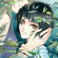 男女两人在一起的微信情侣动漫头像