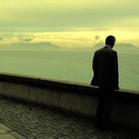 伤感的微信成熟男生背影头像图片