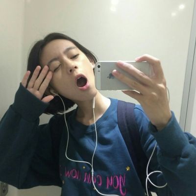 萌女生头像图片真人 萌货来哒