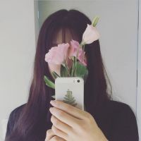 微信头像女捧花_我是等浇水的情花