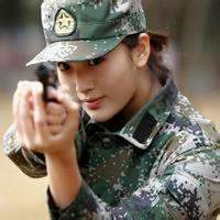 微信头像女军人图片,漂亮的军人美女头像图片
