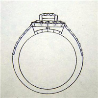 手绘戒指头像图片大全
