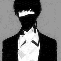 戴口罩动漫冷酷男头像