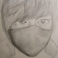 戴口罩动漫冷酷男头像