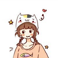 一男一女可爱的卡通情侣头像图片