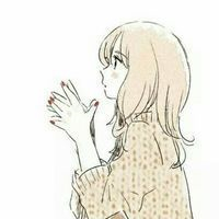 一男一女可爱的卡通情侣头像图片