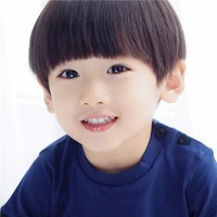 可爱小男孩的头像_呆萌可爱小男孩
