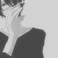 戴口罩动漫冷酷男头像