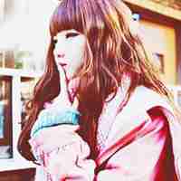 微信头像女生开朗_女生长相甜美性格开朗