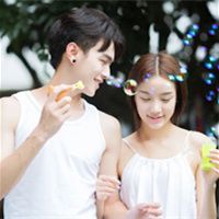 唯美好看双人情侣清新风