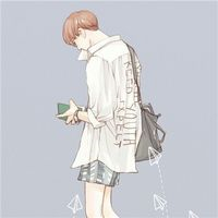 男动漫画风头像_漫画少年