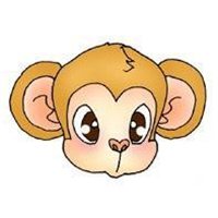 卡通猴子头像图片大全
