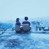 甜蜜的微信双人幸福情侣头像图片