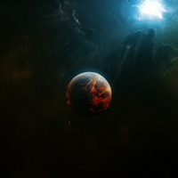 神秘而科幻的宇宙星球图片头像大全