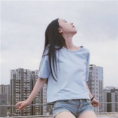 唯美意境的女孩头像 青春美少女