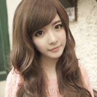 卷发漂亮女生头像 长长的卷发真漂亮