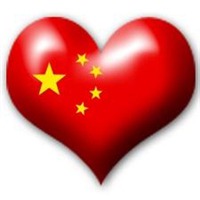 心形国旗头像图片大全