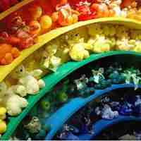 颜色丰富的色彩缤纷头像图片