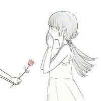 微信头像情侣动漫_妳的箭射中了我的心