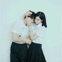 甜蜜的微信双人幸福情侣头像图片