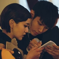 柯震东和郭采洁在一起的头像