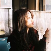 如山中清风 女生清纯美丽头像