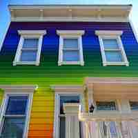 颜色丰富的色彩缤纷头像图片