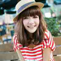 帽子控女生头像头像 可爱清新帽子控女生