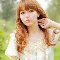 卷发漂亮女生头像 长长的卷发真漂亮