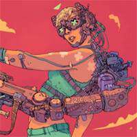 游戏图片头像女_游戏控必备超酷超烯女头