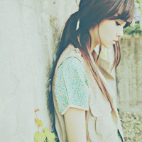 微信头像女生侧脸唯美_文艺风格的唯美侧脸女生