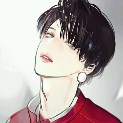 微信男生动漫忧郁头像