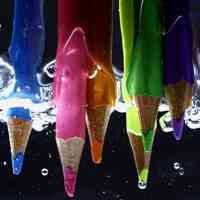 颜色丰富的色彩缤纷头像图片