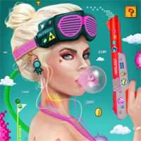 游戏图片头像女_游戏控必备超酷超烯女头