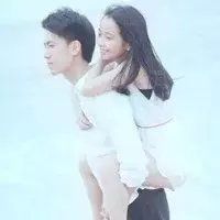 情侣清纯双人头像 爱情久久