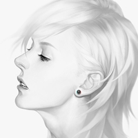 素描男头像卡通 个性帅气的素描卡通男