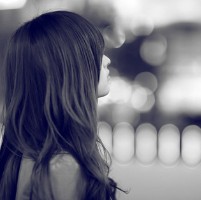 微信头像女生侧脸唯美_文艺风格的唯美侧脸女生