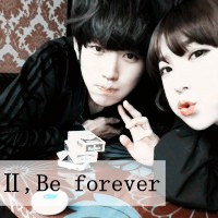 一张两个人的头像情侣带字头像