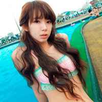 卷发漂亮女生头像 长长的卷发真漂亮