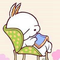 韩国卡通萌星眯着眼的流氓兔微信头像