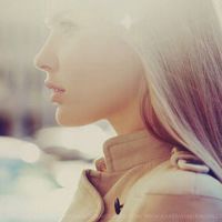 微信头像女生侧脸唯美_文艺风格的唯美侧脸女生