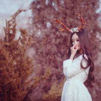 忧郁图片女生头像_有着少女味的忧郁文艺女青年