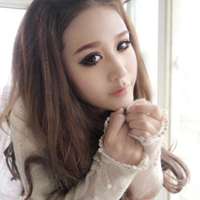 面带微笑的美女头像_微笑吧我不做含羞草