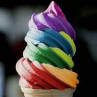 颜色丰富的色彩缤纷头像图片