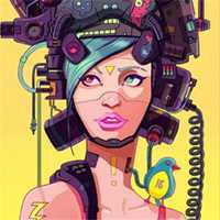 游戏图片头像女_游戏控必备超酷超烯女头