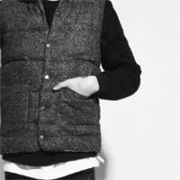 微信头像男生下半身黑白照