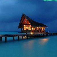 高清真实海边沙滩风景图片头像