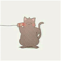 可爱的卡通兔子情侣头像图片