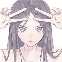 超萌卡通情侣头像一男一女