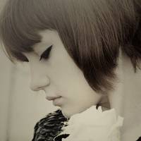 微信头像女生侧脸唯美_文艺风格的唯美侧脸女生